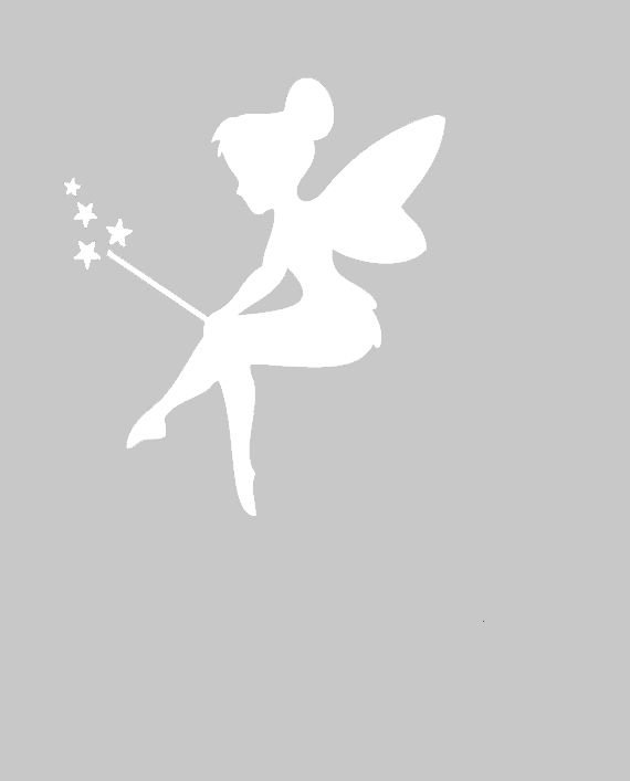 Фея трафарет для вырезания