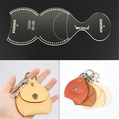 Лекала для брелков из кожи