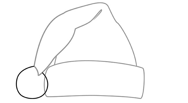 Шаблон шапочки для рисования