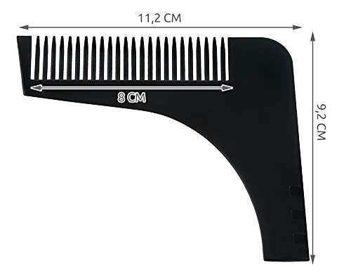 Расческа трафарет для бороды