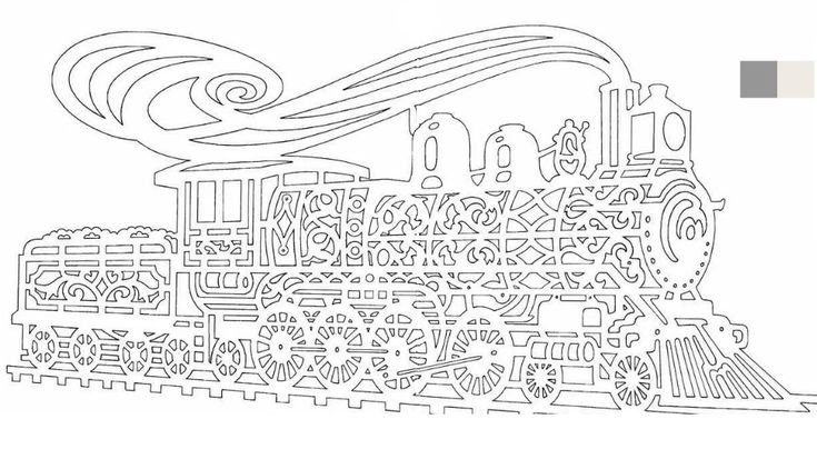 Сложные вытынанки новый год