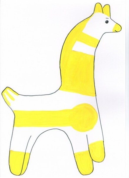 Филимоновская лошадка средняя группа