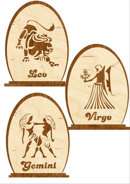 Таблички Выжигание по дереву