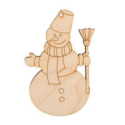 Новогодние игрушки из дерева