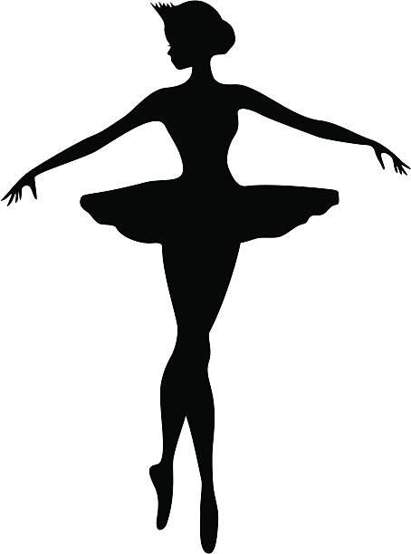 Балерина шаблон