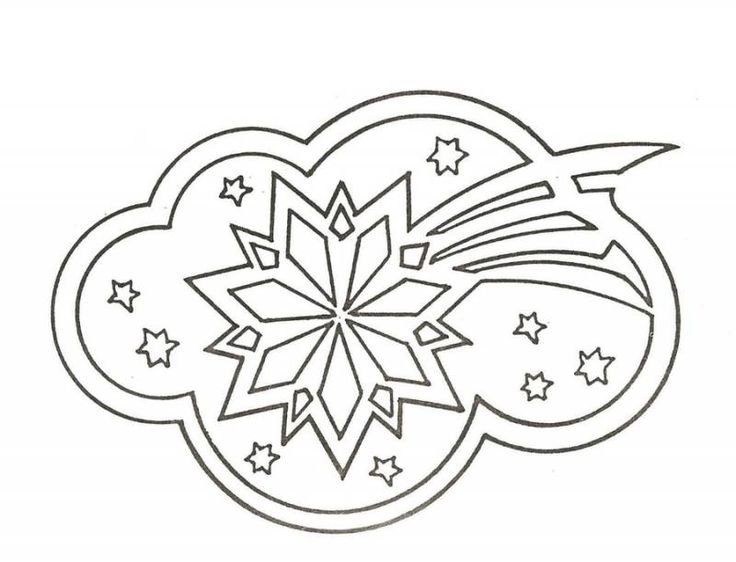 Вытынанки на окна новогодние