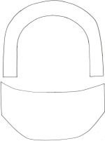 Трафарет корзинки