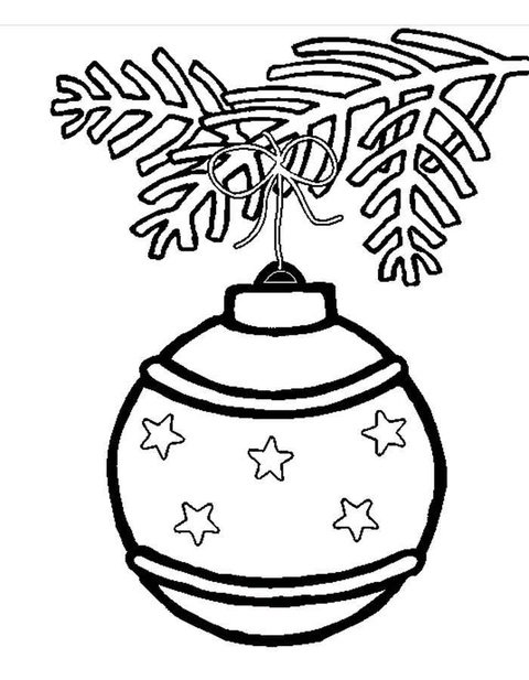 ветка с игрушками