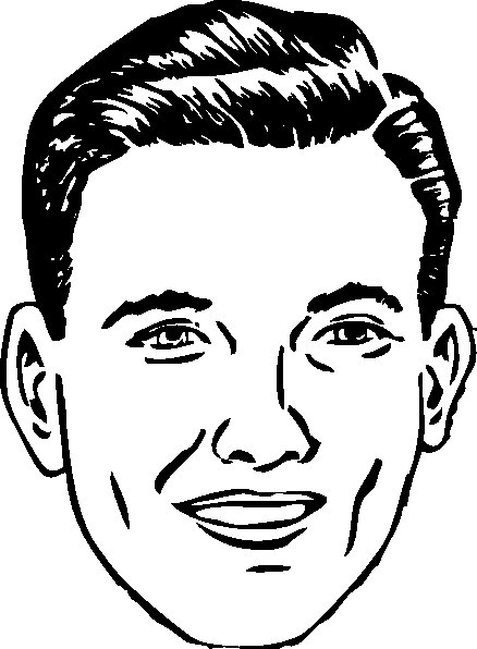 Схематичное изображение лица