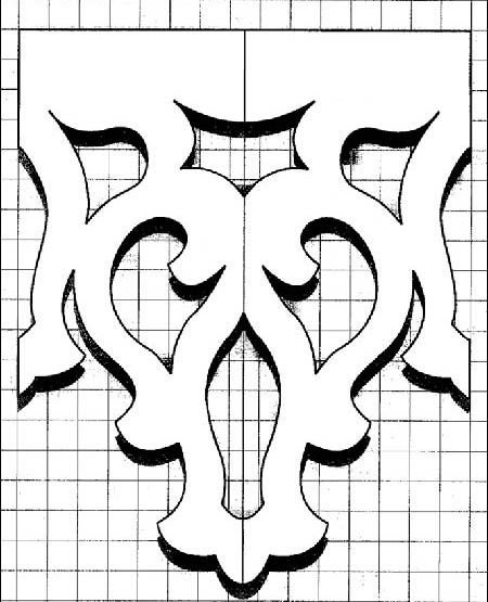 Прорезная резьба трафареты для наличников