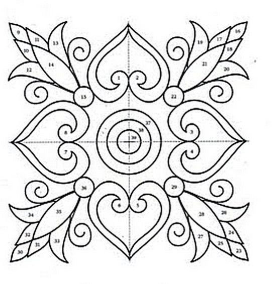 Орнаменты для рисования