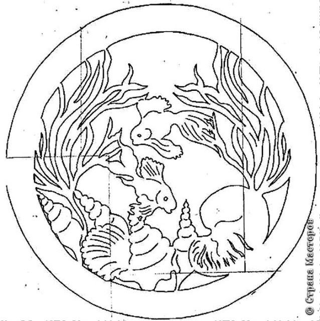 Вытынанка схемы