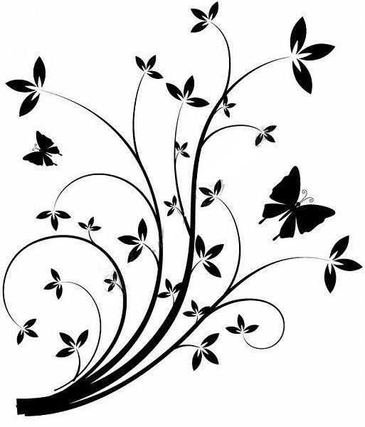 Узоры с цветами