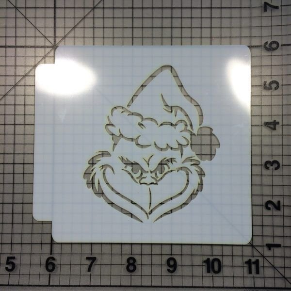 Новогодние трафареты Гринч