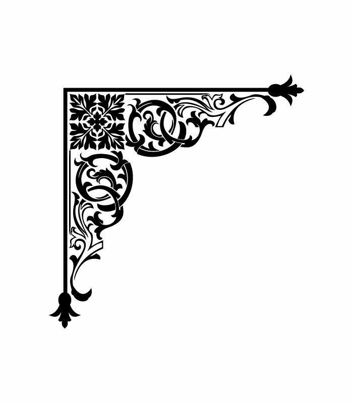 Угловой узор