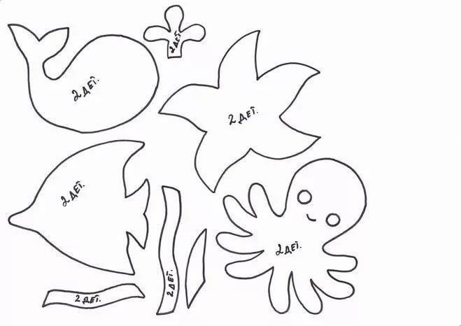 Поделки из фетра выкройки