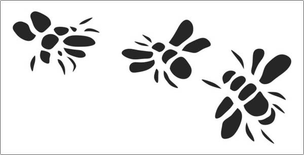 Трафарет для покраски детской площадки