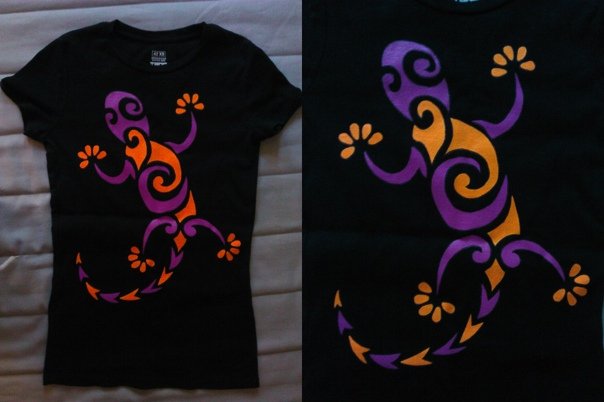 Рисование на футболках