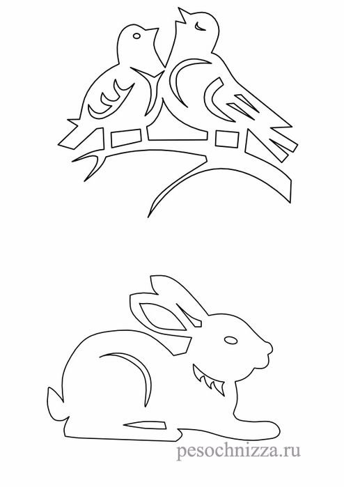 Украшения на окна трафареты