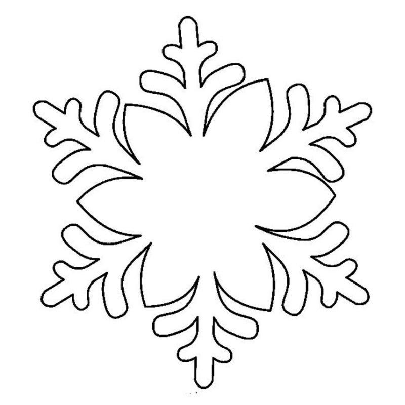 Снежинки для вырезания