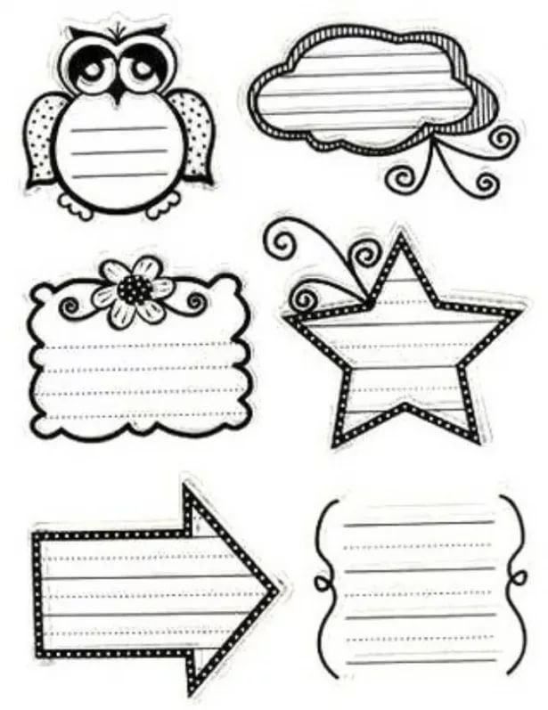 Распечатки для KL черно-белые