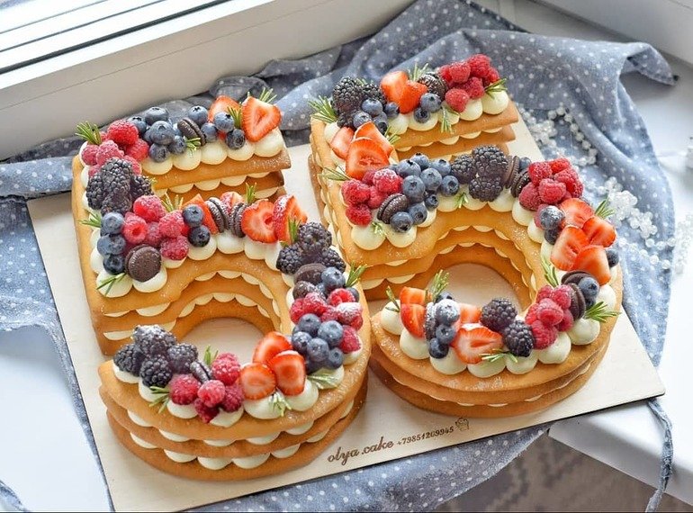 Торт цифра украшение для женщин