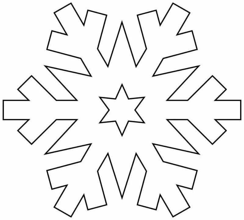 снежинка олаф