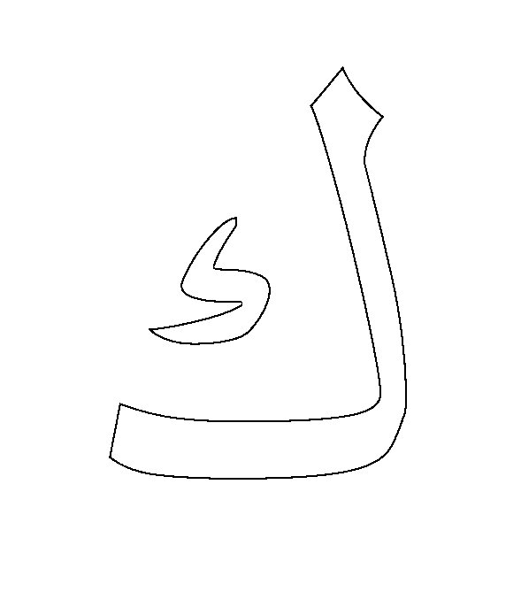 Буква Алиф на арабском