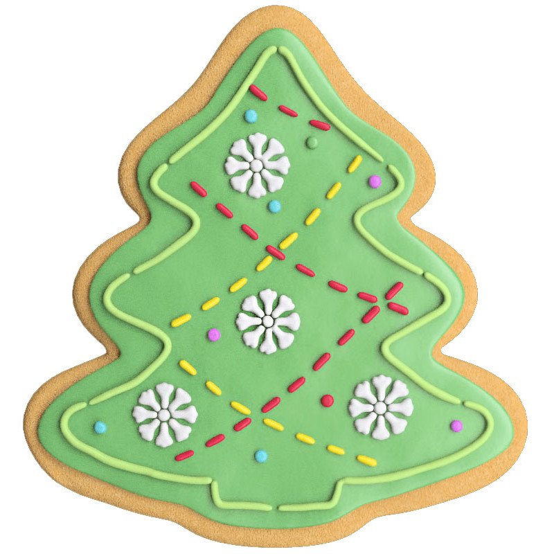 Форма для печенья елочка