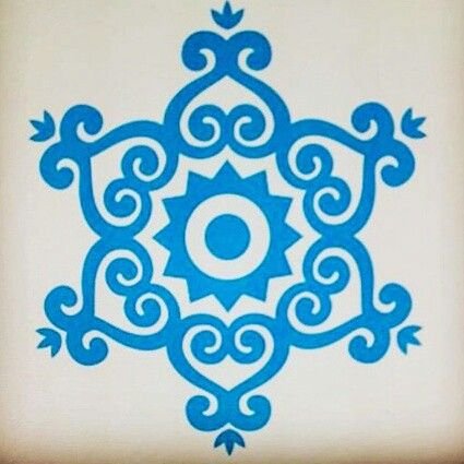 Национальный орнамент Якутии