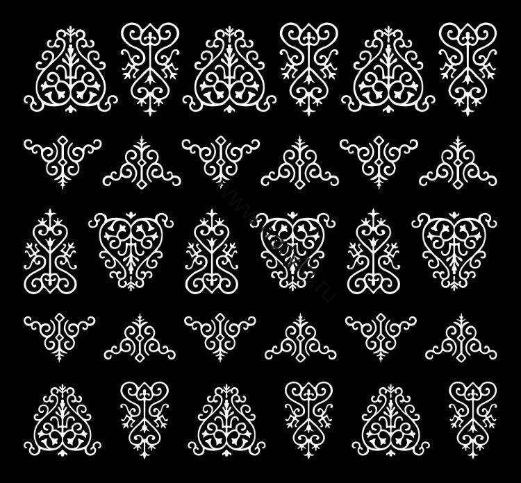 Якутские узоры Мандар Уус