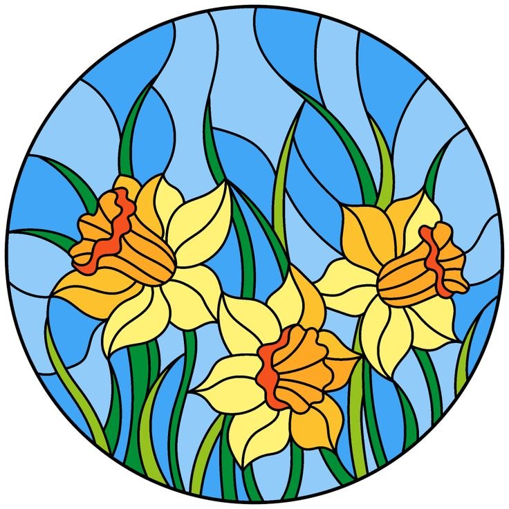 Витраж для детей