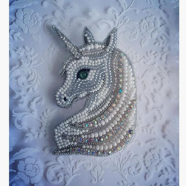 Бисероплетение Единорог