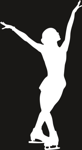 Фигурист силуэт