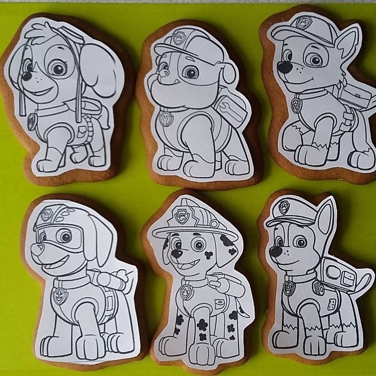 Пряники Щенячий патруль