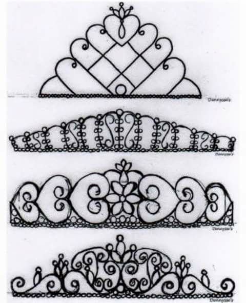 Торт с орнаментом