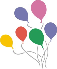 Трафареты воздушных шаров