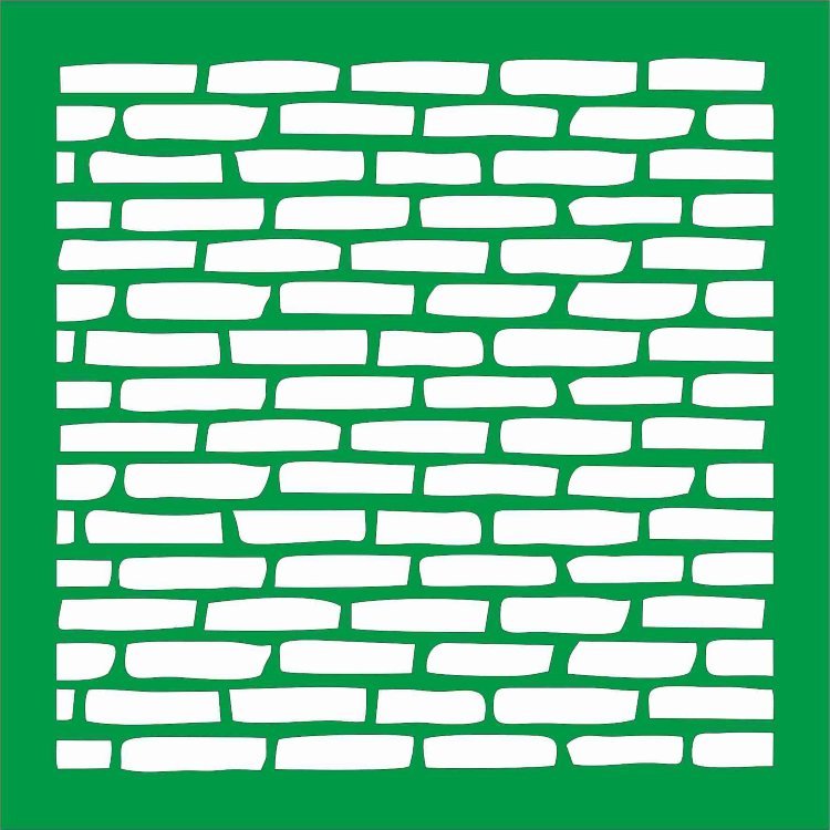 Трафареты для стен кирпичная кладка