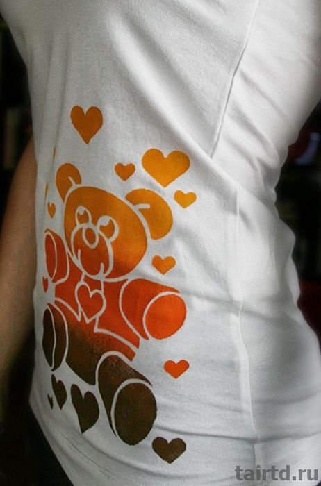 Роспись футболок