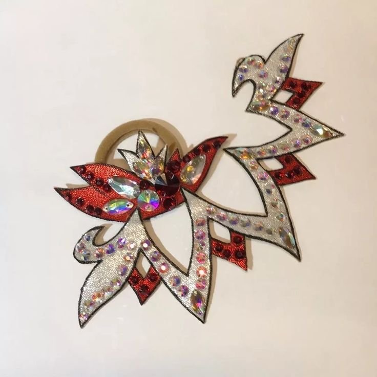 Украшение для волос для художественной гимнастики