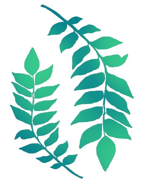 Трафарет ветки