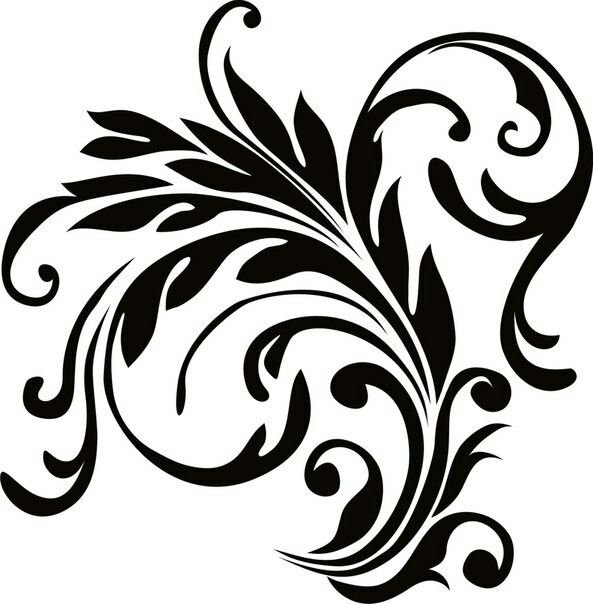 Трафарет узоры