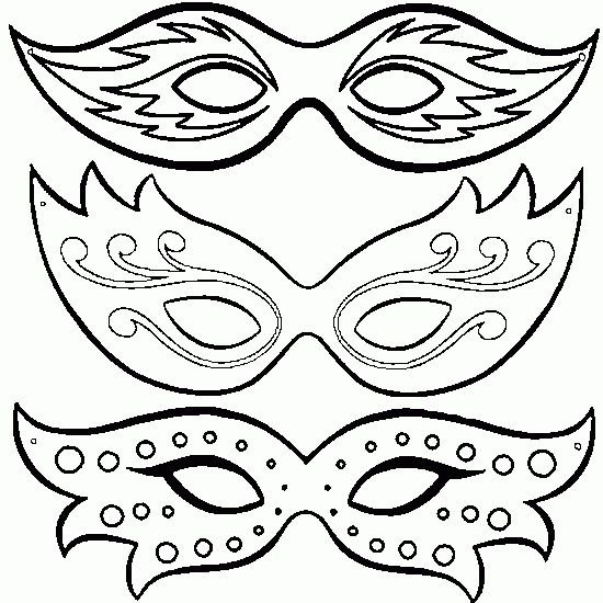 Трафарет - маска