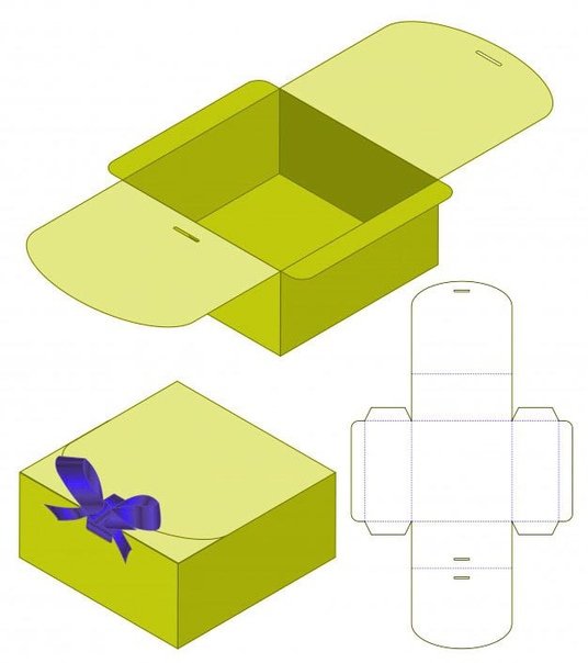 Трафареты в коробочке