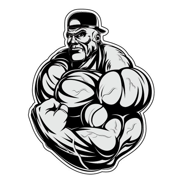 Наклейки бодибилдинг