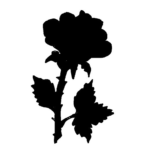 Трафарет "цветы"