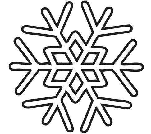 Снежинки для термоклея