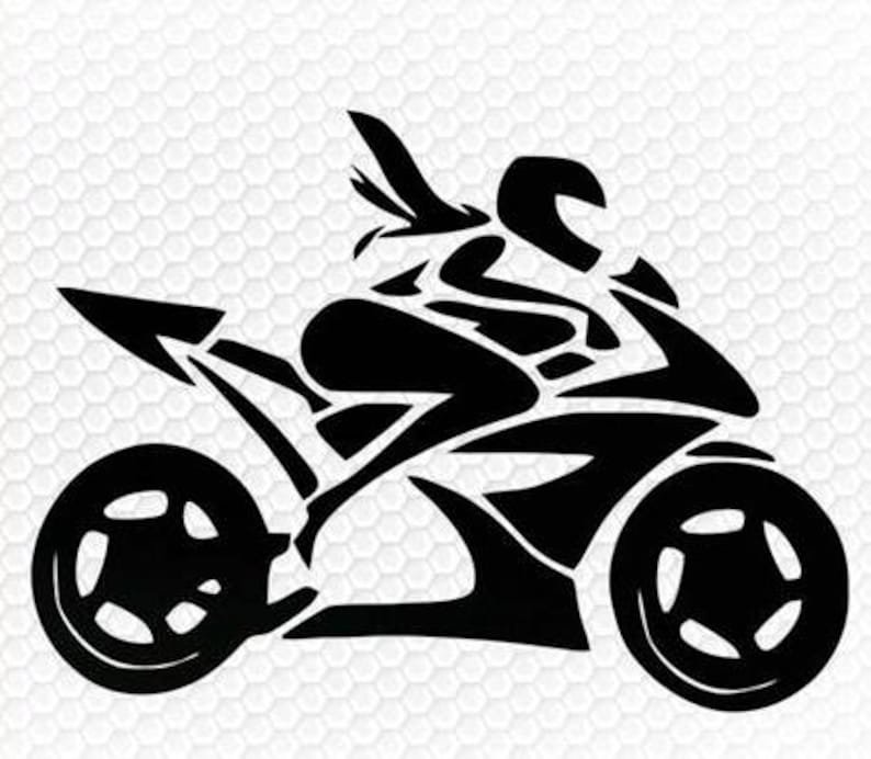 Мотоциклы с наклейками