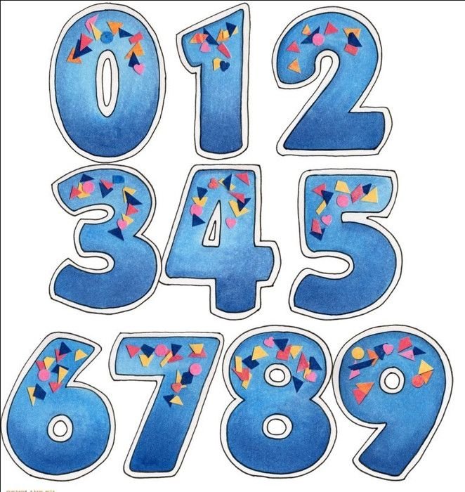 Красивые цифры