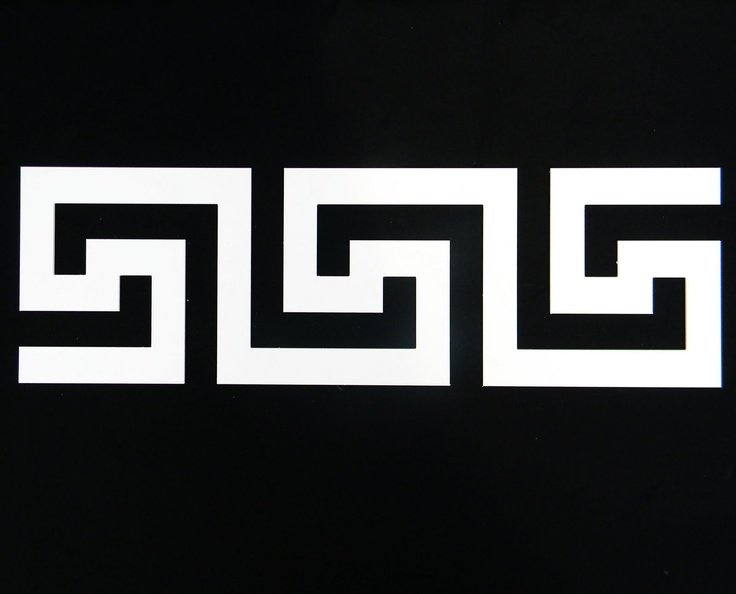 Греческий узор Меандр